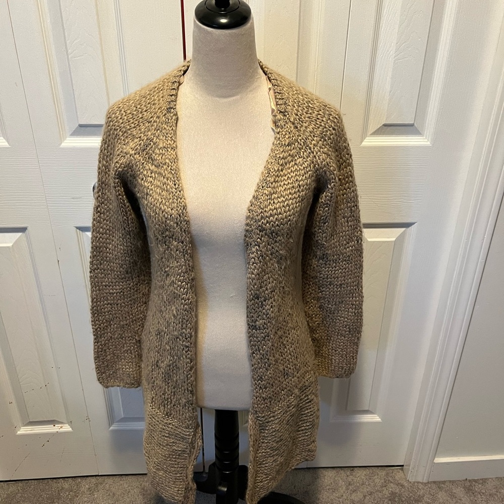 Cynthia Rowley size S long cardigan